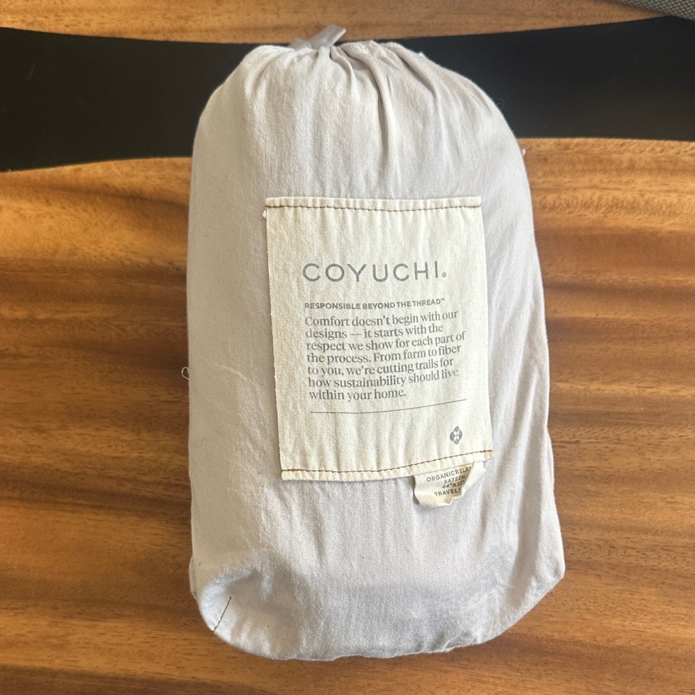 Coyuchi Travel Sheet